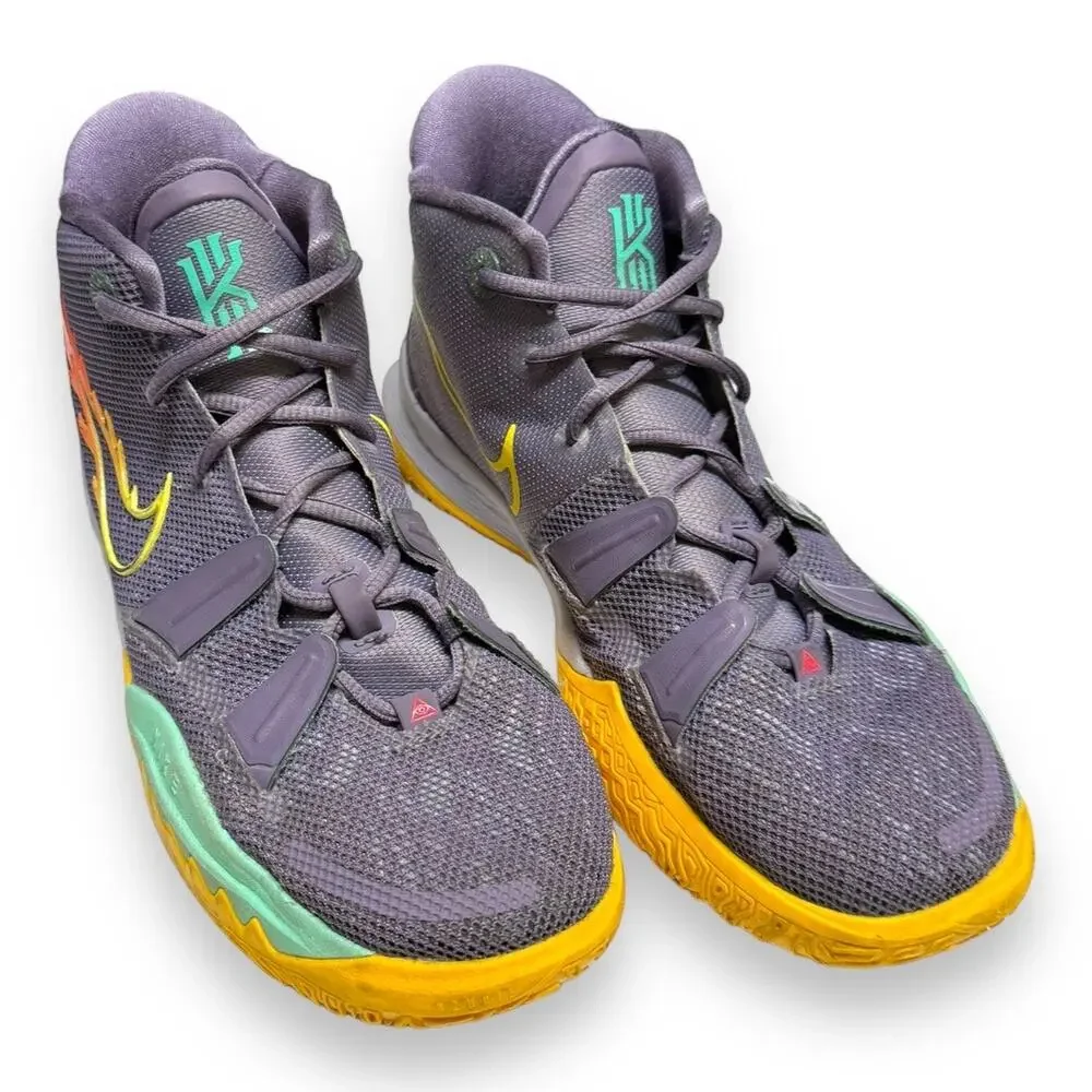 Nike‎ Kyrie 7 DayBreak Citron Pulse 6.5Y 6.5 CT4080-500 Grade School Shoes